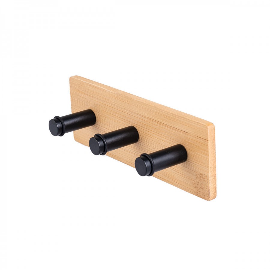 ESTIA ΚΡΕΜΑΣΤΡΑ ΕΠΙΤΟΙΧΙΑ BAMBOO ESSENTIALS ΜΕΤΑΛΛΙΚΗ 3 ΘΕΣΕΩΝ