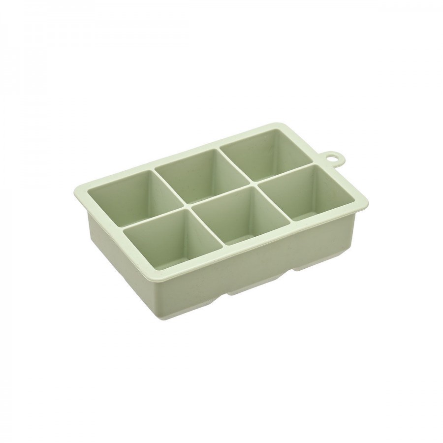 ESTIA ΠΑΓΟΘΗΚΗ ΣΙΛΙΚΟΝΗΣ 6 ΘΕΣΕΩΝ MINT GREEN 16x10x4 cm