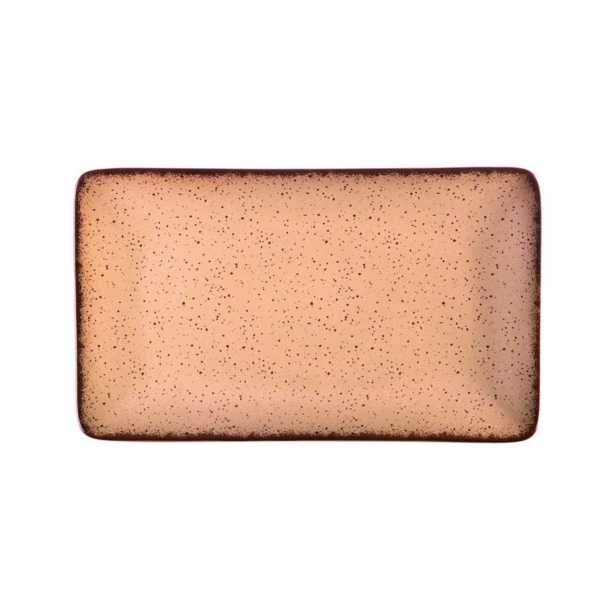 ESTIA ΠΙΑΤΕΛΑ ΟΡΘΟΓΩΝΙΑ TERRA SALMON ΠΟΡΣΕΛΑΝΙΝΗ 31x21cm ESTIA ΠΙΑΤΕΛΑ ΟΡΘΟΓΩΝΙΑ TERRA SALMON ΠΟΡΣΕΛΑΝΙΝΗ 31x21cm