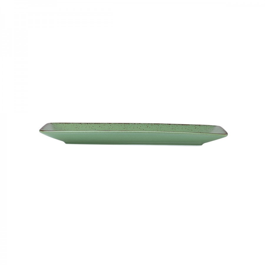 ESTIA ΠΙΑΤΕΛΑ ΟΡΘΟΓΩΝΙΑTERRA GREEN ΠΟΡΣΕΛΑΝΙΝΗ 21x10.5cm