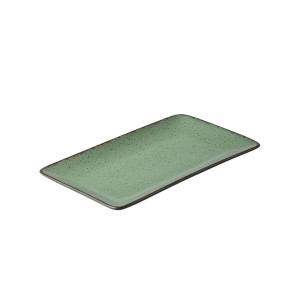 ESTIA ΠΙΑΤΕΛΑ ΟΡΘΟΓΩΝΙΑTERRA GREEN ΠΟΡΣΕΛΑΝΙΝΗ 21x10.5cm