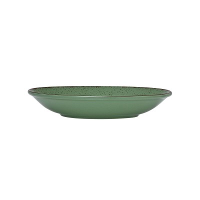 ESTIA ΠΙΑΤΟ ΒΑΘΥ TERRA GREEN ΠΟΡΣΕΛΑΝΙΝΟ 23cm ESTIA ΠΙΑΤΟ ΒΑΘΥ TERRA GREEN ΠΟΡΣΕΛΑΝΙΝΟ 23cm