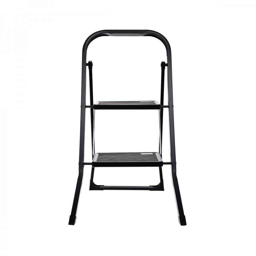 ESTIA ΣΚΑΛΟΣΚΑΜΠΟ NEO BLACK ΜΕ 2 ΣΚΑΛΙΑ 46x55x81cm