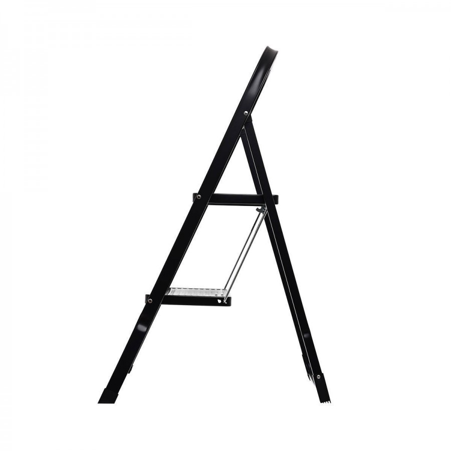 ESTIA ΣΚΑΛΟΣΚΑΜΠΟ NEO BLACK ΜΕ 2 ΣΚΑΛΙΑ 46x55x81cm