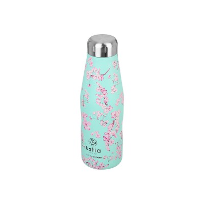 ESTIA ΘΕΡΜΟΣ TRAVEL FLASK SAVE THE AEGEAN 500ml BLOSSOM GREEN ESTIA ΘΕΡΜΟΣ TRAVEL FLASK SAVE THE AEGEAN 500ml BLOSSOM GREEN