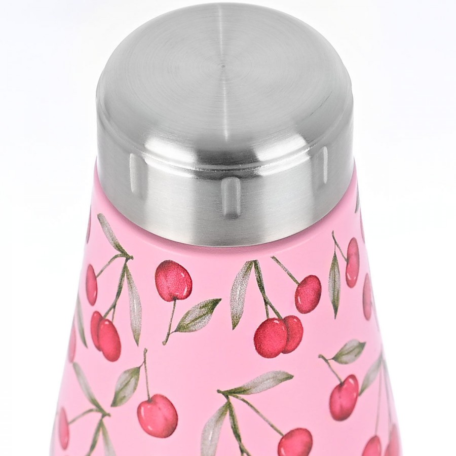 ESTIA ΘΕΡΜΟΣ TRAVEL FLASK SAVE THE AEGEAN 500ml CHERRY ROSE ESTIA ΘΕΡΜΟΣ TRAVEL FLASK SAVE THE AEGEAN 500ml CHERRY ROSE