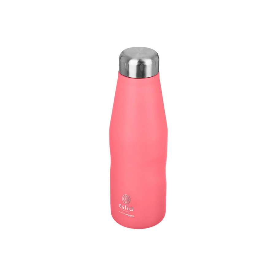 ESTIA ΘΕΡΜΟΣ TRAVEL FLASK SAVE THE AEGEAN 500ml FUSION CORAL