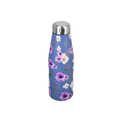 ESTIA ΘΕΡΜΟΣ TRAVEL FLASK SAVE THE AEGEAN 500ml GARDEN BLUE ESTIA ΘΕΡΜΟΣ TRAVEL FLASK SAVE THE AEGEAN 500ml GARDEN BLUE