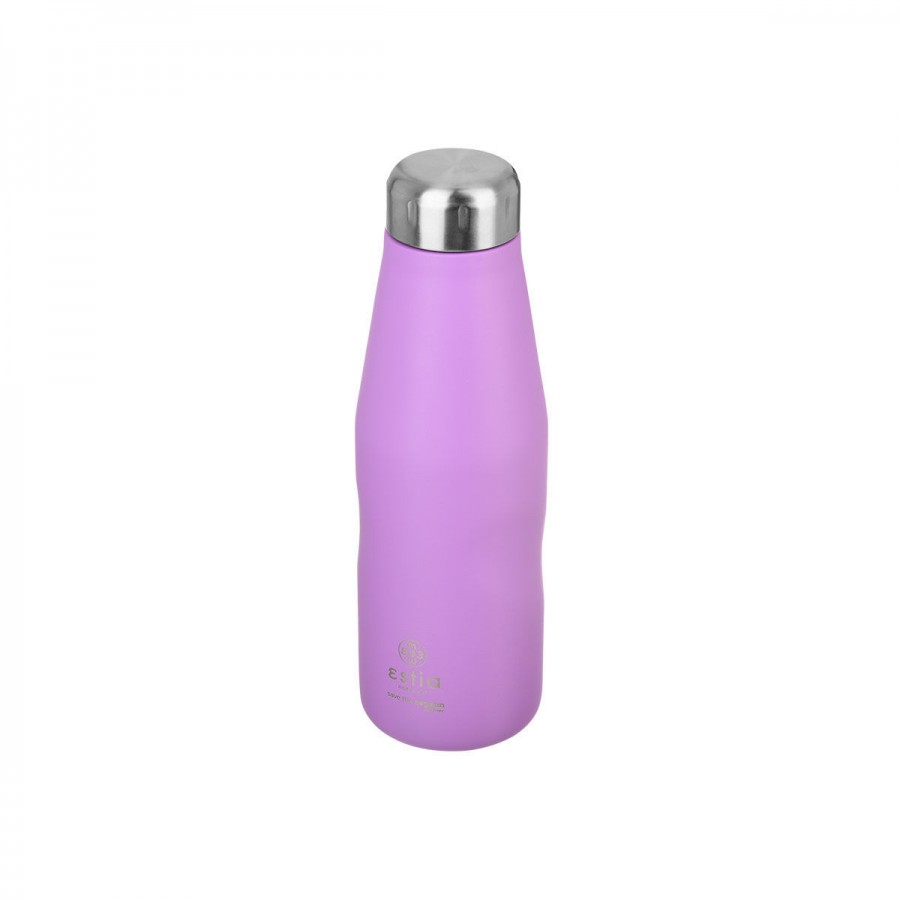 ESTIA ΘΕΡΜΟΣ TRAVEL FLASK SAVE THE AEGEAN 500ml LAVENDER PURPLE ESTIA ΘΕΡΜΟΣ TRAVEL FLASK SAVE THE AEGEAN 500ml LAVENDER PURPLE