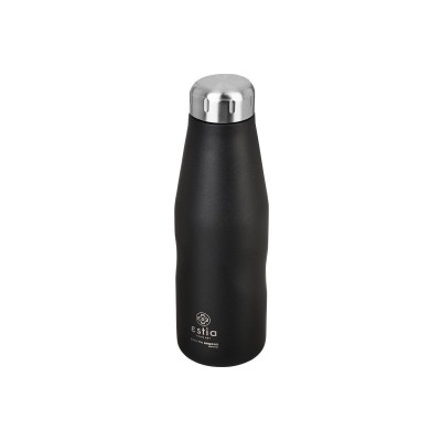 ESTIA ΘΕΡΜΟΣ TRAVEL FLASK SAVE THE AEGEAN 500ml MIDNIGHT BLACK ESTIA ΘΕΡΜΟΣ TRAVEL FLASK SAVE THE AEGEAN 500ml MIDNIGHT BLACK