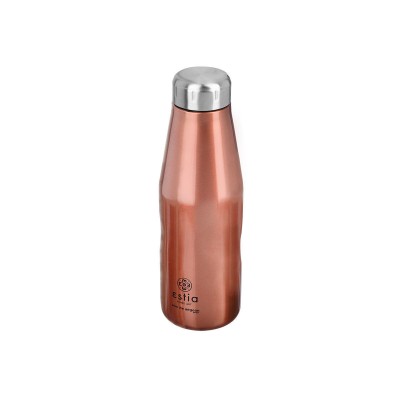 ESTIA ΘΕΡΜΟΣ TRAVEL FLASK SAVE THE AEGEAN 500ml ROSE GOLD ESTIA ΘΕΡΜΟΣ TRAVEL FLASK SAVE THE AEGEAN 500ml ROSE GOLD