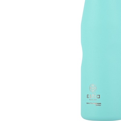ESTIA ΘΕΡΜΟΣ TRAVEL FLASK SAVE THE AEGEAN 750ml BERMUDA GREEN ESTIA ΘΕΡΜΟΣ TRAVEL FLASK SAVE THE AEGEAN 750ml BERMUDA GREEN