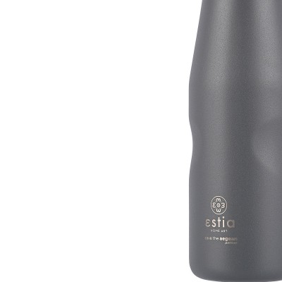 ESTIA ΘΕΡΜΟΣ TRAVEL FLASK SAVE THE AEGEAN 750ml FJORD GREY ESTIA ΘΕΡΜΟΣ TRAVEL FLASK SAVE THE AEGEAN 750ml FJORD GREY
