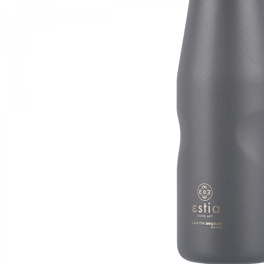 ESTIA ΘΕΡΜΟΣ TRAVEL FLASK SAVE THE AEGEAN 750ml FJORD GREY ESTIA ΘΕΡΜΟΣ TRAVEL FLASK SAVE THE AEGEAN 750ml FJORD GREY