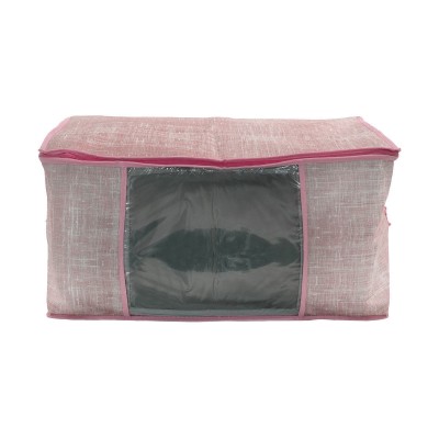 ESTIA ΘΗΚΗ ΑΠΟΘΗΚΕΥΣΗΣ CORAL NON WOVEN ΥΦΑΣΜΑΤΙΝΗ ΜΕ ΔΙΠΛΟ ΦΕΡΜΟΥΑΡ 60x45x30cm ESTIA ΘΗΚΗ ΑΠΟΘΗΚΕΥΣΗΣ CORAL NON WOVEN ΥΦΑΣΜΑΤΙΝΗ ΜΕ ΔΙΠΛΟ ΦΕΡΜΟΥΑΡ 60x45x30cm