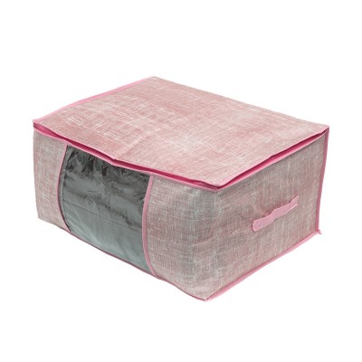 ESTIA ΘΗΚΗ ΑΠΟΘΗΚΕΥΣΗΣ CORAL NON WOVEN ΥΦΑΣΜΑΤΙΝΗ ΜΕ ΔΙΠΛΟ ΦΕΡΜΟΥΑΡ 60x45x30cm ESTIA ΘΗΚΗ ΑΠΟΘΗΚΕΥΣΗΣ CORAL NON WOVEN ΥΦΑΣΜΑΤΙΝΗ ΜΕ ΔΙΠΛΟ ΦΕΡΜΟΥΑΡ 60x45x30cm