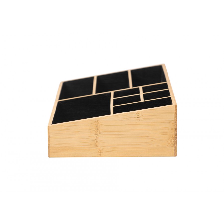 ESTIA ΘΗΚΗ ΟΡΓΑΝΩΣΗΣ ΚΑΛΛΥΝΤΙΚΩΝ BAMBOO 9 ΘΕΣΕΩΝ 33x21x9cm ESTIA ΘΗΚΗ ΟΡΓΑΝΩΣΗΣ ΚΑΛΛΥΝΤΙΚΩΝ BAMBOO 9 ΘΕΣΕΩΝ 33x21x9cm