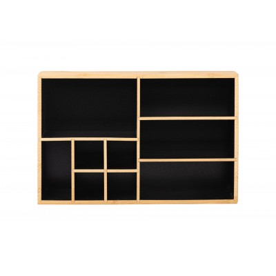 ESTIA ΘΗΚΗ ΟΡΓΑΝΩΣΗΣ ΚΑΛΛΥΝΤΙΚΩΝ BAMBOO 9 ΘΕΣΕΩΝ 33x21x9cm ESTIA ΘΗΚΗ ΟΡΓΑΝΩΣΗΣ ΚΑΛΛΥΝΤΙΚΩΝ BAMBOO 9 ΘΕΣΕΩΝ 33x21x9cm