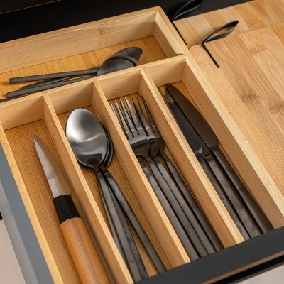 ESTIA ΘΗΚΗ ΣΥΡΤΑΡΙΟΥ ΓΙΑ ΜΑΧΑΙΡΟΠΙΡΟΥΝΑ BAMBOO ESSENTIALS 5 ΘΕΣΕΩΝ 33x23x4.5cm ESTIA ΘΗΚΗ ΣΥΡΤΑΡΙΟΥ ΓΙΑ ΜΑΧΑΙΡΟΠΙΡΟΥΝΑ BAMBOO ESSENTIALS 5 ΘΕΣΕΩΝ 33x23x4.5cm