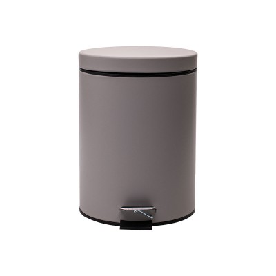 ESTIA ΧΑΡΤΟΔΟΧΕΙΟ ΜΠΑΝΙΟΥ CLASSIC SOFT CLOSE 5lt ΜΑΤ TAUPE ESTIA ΧΑΡΤΟΔΟΧΕΙΟ ΜΠΑΝΙΟΥ CLASSIC SOFT CLOSE 5lt ΜΑΤ TAUPE