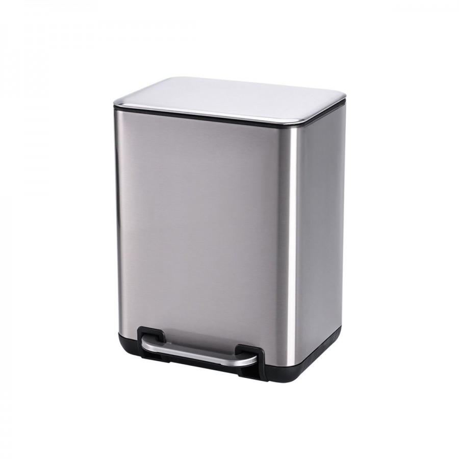 ESTIA ΧΑΡΤΟΔΟΧΕΙΟ ΜΠΑΝΙΟΥ CUBIC SOFT CLOSE 6lt ΙΝΟΞ ESTIA ΧΑΡΤΟΔΟΧΕΙΟ ΜΠΑΝΙΟΥ CUBIC SOFT CLOSE 6lt ΙΝΟΞ