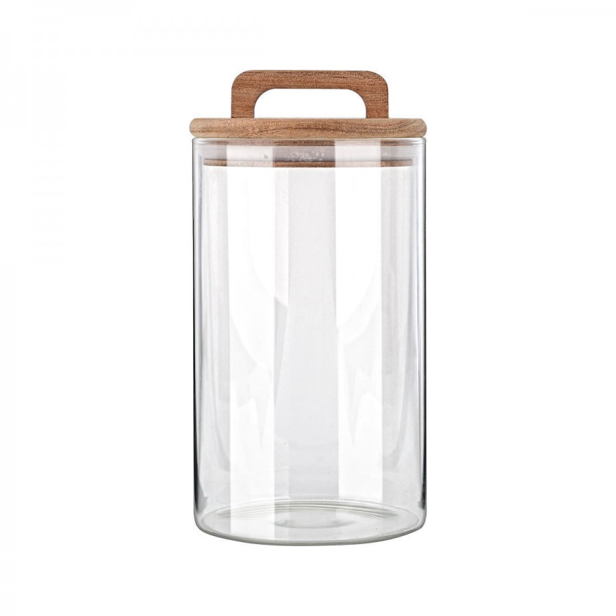 ESTIA ΔΟΧΕΙΟ ΑΠΟΘΗΚΕΥΣΗΣ ALLURE ΓΥΑΛΙΝΟ 1000ml 10x10x19cm