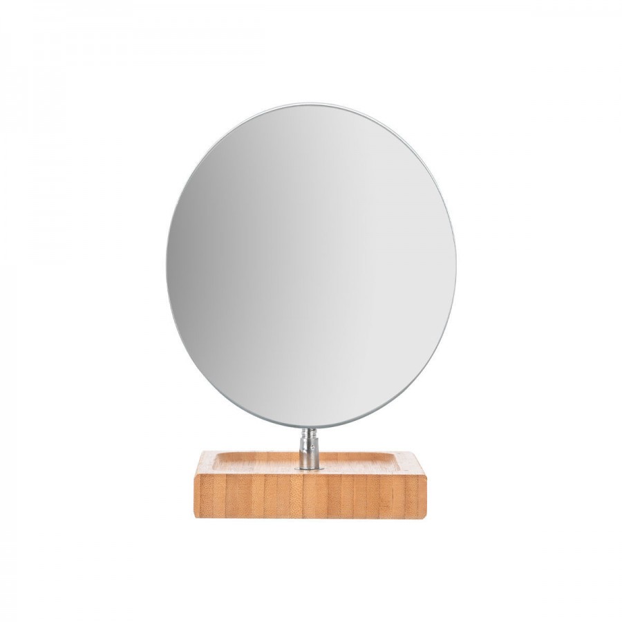 ESTIA ΚΑΘΡΕΦΤΗΣ ΕΠΙΤΡΑΠΕΖΙΟΣ BAMBOO ESSENTIALS OBAΛ 18x17x14cm ESTIA ΚΑΘΡΕΦΤΗΣ ΕΠΙΤΡΑΠΕΖΙΟΣ BAMBOO ESSENTIALS OBAΛ 18x17x14cm