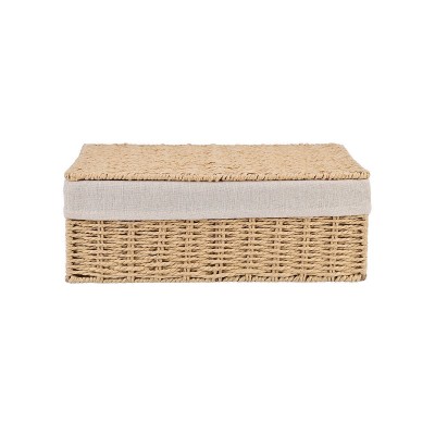 ESTIA ΚΟΥΤΙ ΑΠΟΘΗΚΕΥΣΗΣ & ΟΡΓΑΝΩΣΗΣ BOTANICA 32x24x12cm ΜΕ ΕΣΩΤΕΡΙΚΗ ΕΠΕΝΔΥΣΗ & ΚΑΠΑΚΙ