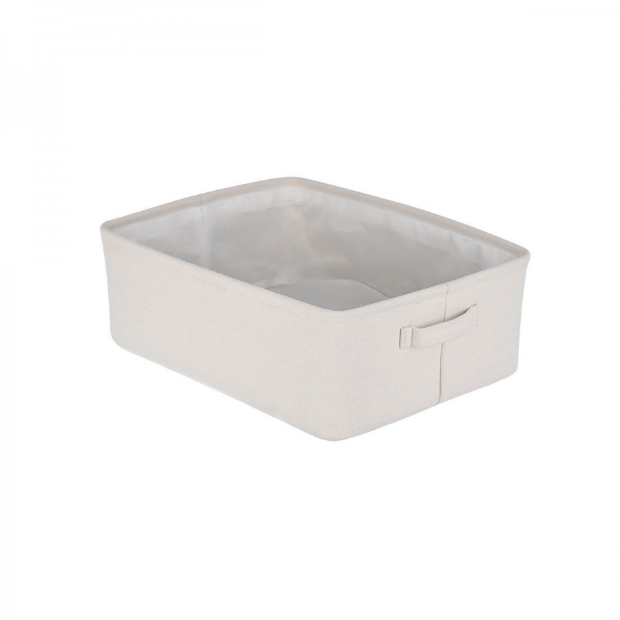 ESTIA ΚΟΥΤΙ ΑΠΟΘΗΚΕΥΣΗΣ & ΟΡΓΑΝΩΣΗΣ IVORY 36x28x12.5cm ME ΧΕΡΟΥΛΙΑ ESTIA ΚΟΥΤΙ ΑΠΟΘΗΚΕΥΣΗΣ & ΟΡΓΑΝΩΣΗΣ IVORY 36x28x12.5cm ME ΧΕΡΟΥΛΙΑ
