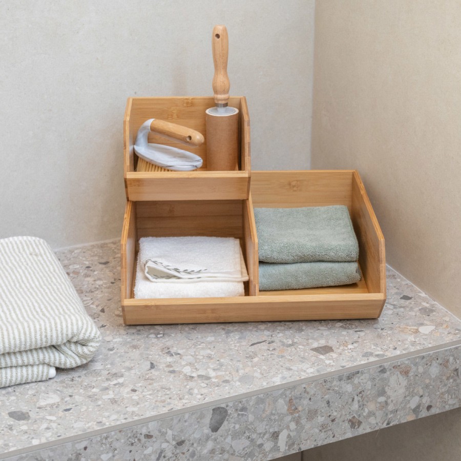 ESTIA ΚΟΥΤΙ ΟΡΓΑΝΩΣΗΣ BAMBOO ESSENTIALS 35x31x12.5cm ESTIA ΚΟΥΤΙ ΟΡΓΑΝΩΣΗΣ BAMBOO ESSENTIALS 35x31x12.5cm