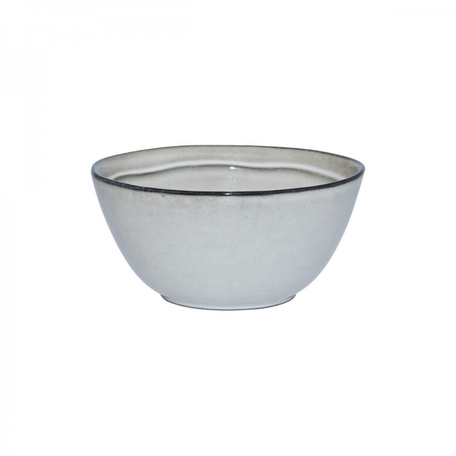 ESTIA ΜΠΟΛ DELINE STONEWARE 15cm DOVE