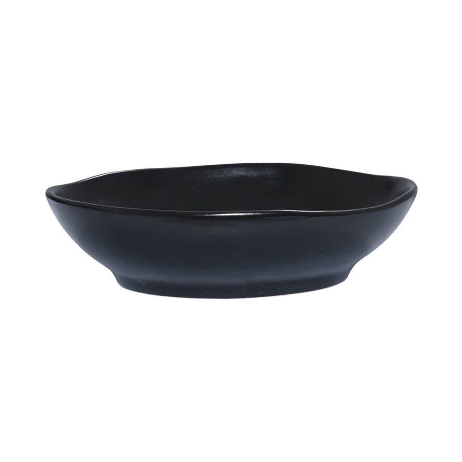 ESTIA ΠΙΑΤΟ ΒΑΘΥ MARE STONEWARE 22cm MIDNIGHT ESTIA ΠΙΑΤΟ ΒΑΘΥ MARE STONEWARE 22cm MIDNIGHT