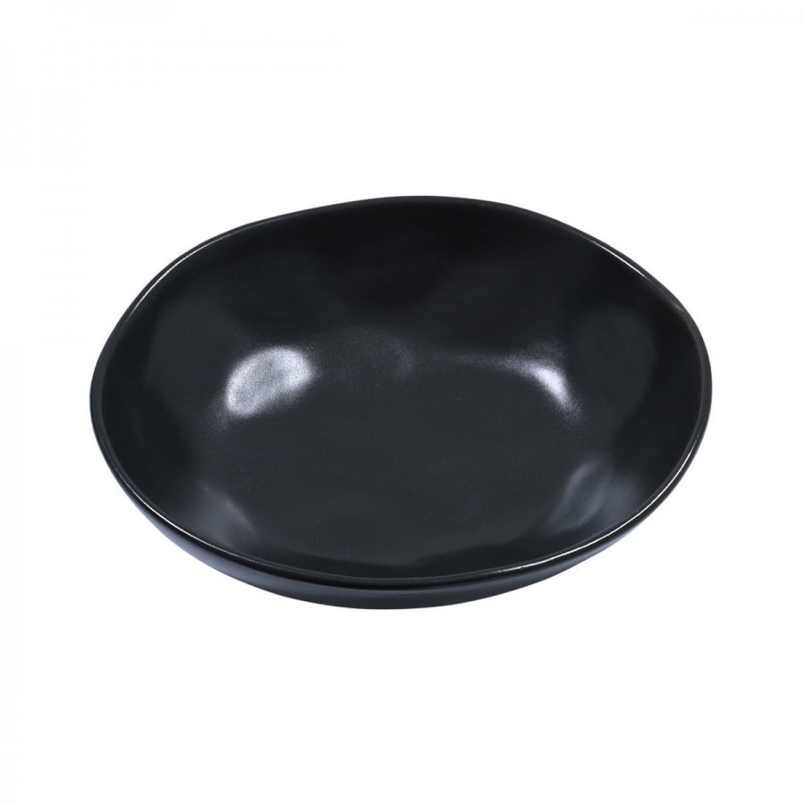 ESTIA ΠΙΑΤΟ ΒΑΘΥ MARE STONEWARE 22cm MIDNIGHT ESTIA ΠΙΑΤΟ ΒΑΘΥ MARE STONEWARE 22cm MIDNIGHT