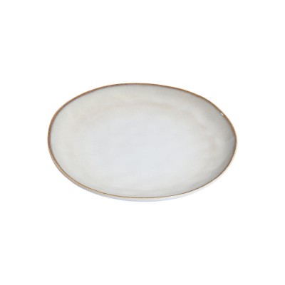 ESTIA ΠΙΑΤΟ ΡΗΧΟ VIGNETTE STONEWARE 21cm IVORY ESTIA ΠΙΑΤΟ ΡΗΧΟ VIGNETTE STONEWARE 21cm IVORY