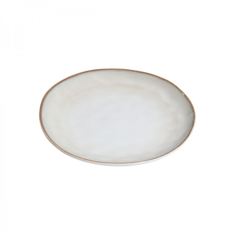 ESTIA ΠΙΑΤΟ ΡΗΧΟ VIGNETTE STONEWARE 21cm IVORY ESTIA ΠΙΑΤΟ ΡΗΧΟ VIGNETTE STONEWARE 21cm IVORY