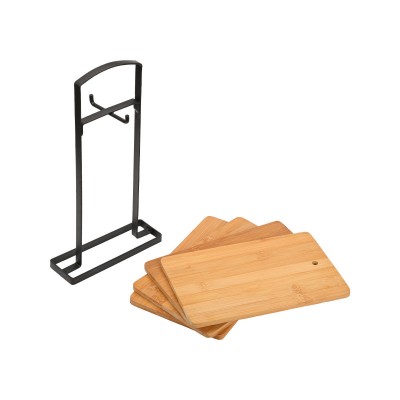 ESTIA ΣΕΤ ΕΠΙΦΑΝΕΙΕΣ ΚΟΠΗΣ BAMBOO ESSENTIALS 4 ΤΕΜ ΜΕ ΒΑΣΗ ΜΕΤΑΛΛΙΚΗ ESTIA ΣΕΤ ΕΠΙΦΑΝΕΙΕΣ ΚΟΠΗΣ BAMBOO ESSENTIALS 4 ΤΕΜ ΜΕ ΒΑΣΗ ΜΕΤΑΛΛΙΚΗ