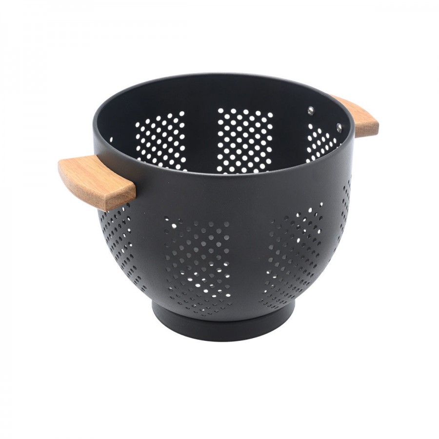 ESTIA ΣΟΥΡΩΤΗΡΙ ΖΥΜΑΡΙΚΩΝ ALLURE ΜΕΤΑΛΛΙΚΟ 22cm ΜΕ ΞΥΛΙΝΕΣ ΛΑΒΕΣ ΜΑΥΡΟ ESTIA ΣΟΥΡΩΤΗΡΙ ΖΥΜΑΡΙΚΩΝ ALLURE ΜΕΤΑΛΛΙΚΟ 22cm ΜΕ ΞΥΛΙΝΕΣ ΛΑΒΕΣ ΜΑΥΡΟ