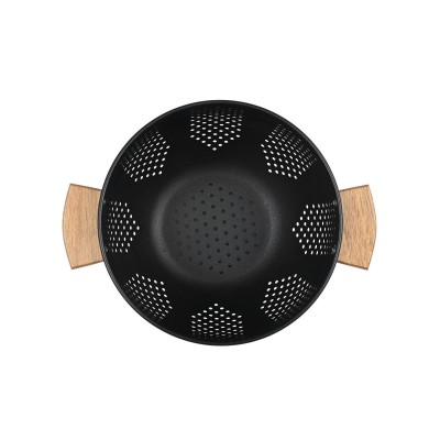 ESTIA ΣΟΥΡΩΤΗΡΙ ΖΥΜΑΡΙΚΩΝ ALLURE ΜΕΤΑΛΛΙΚΟ 22cm ΜΕ ΞΥΛΙΝΕΣ ΛΑΒΕΣ ΜΑΥΡΟ ESTIA ΣΟΥΡΩΤΗΡΙ ΖΥΜΑΡΙΚΩΝ ALLURE ΜΕΤΑΛΛΙΚΟ 22cm ΜΕ ΞΥΛΙΝΕΣ ΛΑΒΕΣ ΜΑΥΡΟ