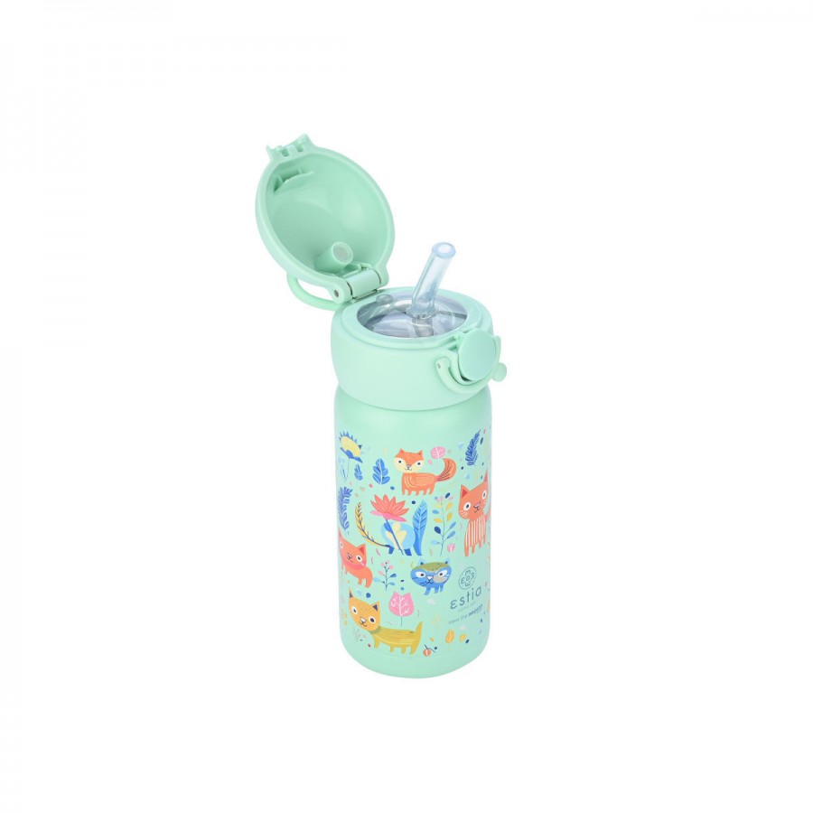 ESTIA ΘΕΡΜΟΣ ΠΑΙΔΙΚΟ 350ml FELINE FOLIAGE ESTIA ΘΕΡΜΟΣ ΠΑΙΔΙΚΟ 350ml FELINE FOLIAGE