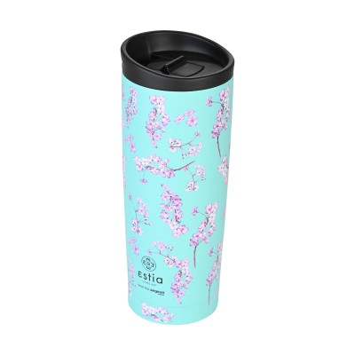 ESTIA ΘΕΡΜΟΣ TRAVEL MUG SAVE THE AEGEAN 500ml BLOSSOM GREEN ESTIA ΘΕΡΜΟΣ TRAVEL MUG SAVE THE AEGEAN 500ml BLOSSOM GREEN