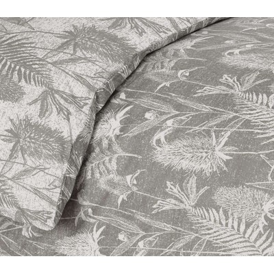 Σετ Σεντόνια Υπέρδιπλα Thistle Grey 4Τμχ 240X270 Espree