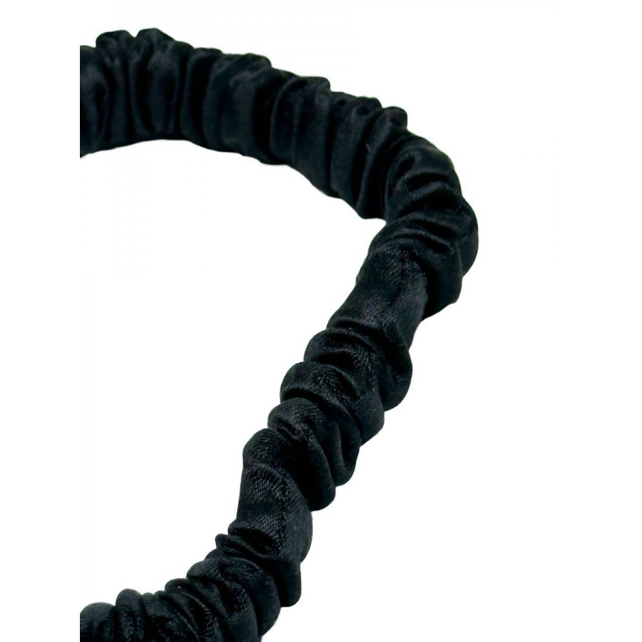 Κοκαλάκι Μαλλιών Μεταξένιο Black 1Cm Espree Κοκαλάκι Μαλλιών Μεταξένιο Black 1Cm Espree