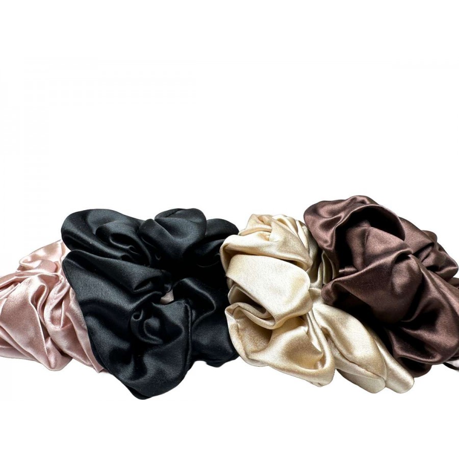 Κοκαλάκι Μαλλιών Μεταξένιο Pink 4Cm Espree Κοκαλάκι Μαλλιών Μεταξένιο Pink 4Cm Espree