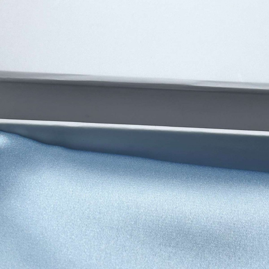 Μαξιλαροθήκη Μεταξένια Silk Passion Lake Blue 1Τμχ 52X72 Espree Μαξιλαροθήκη Μεταξένια Silk Passion Lake Blue 1Τμχ 52X72 Espree