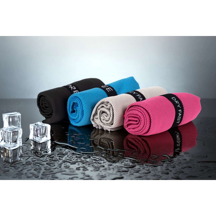 Πετσέτα Γυμναστηρίου Cooling Fuchsia 40X100 Espree
