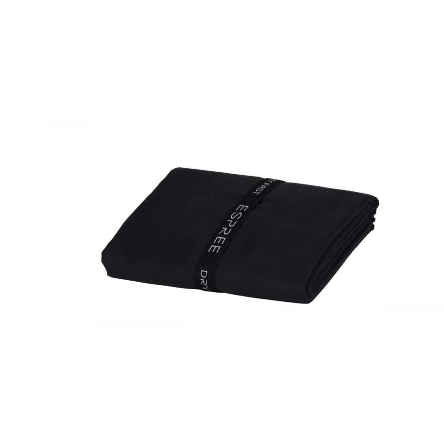 Πετσέτα Σώματος Solid Black 75X150 Espree
