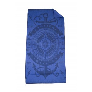 Πετσέτα Θαλάσσης Anchor Blue 80X160 Espree