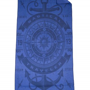 Πετσέτα Θαλάσσης Anchor Blue 80X160 Espree