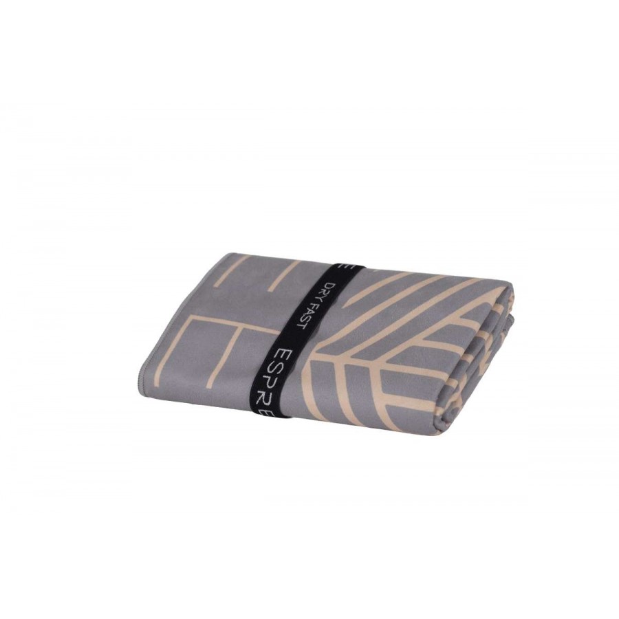 Πετσέτα Θαλάσσης Glam Grey 80X160 Espree