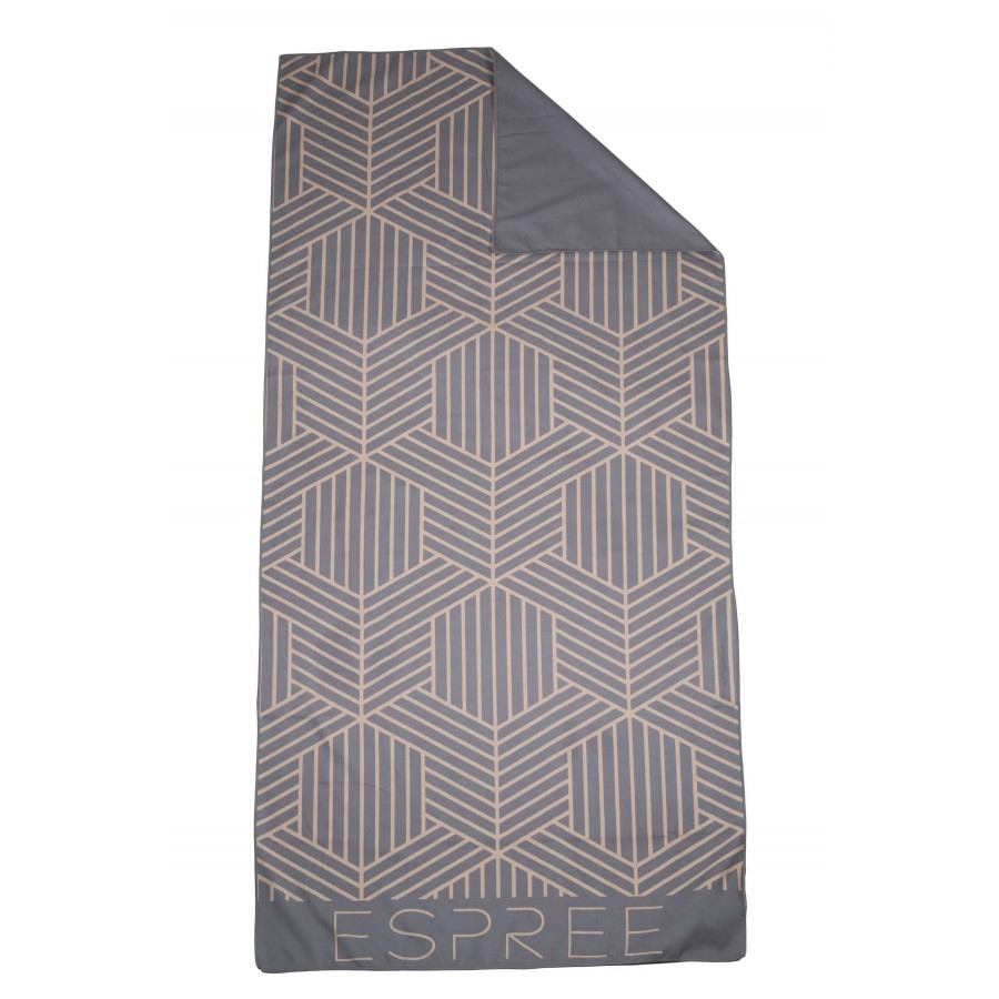 Πετσέτα Θαλάσσης Glam Grey 80X160 Espree